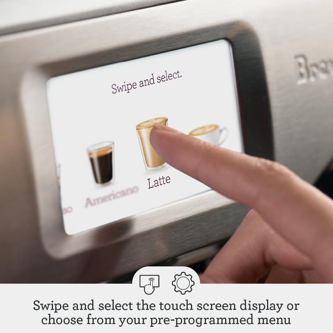 Breville Barista Touch Espresso Machine BES880BSS, Brushed Stainless Steel - Image 28