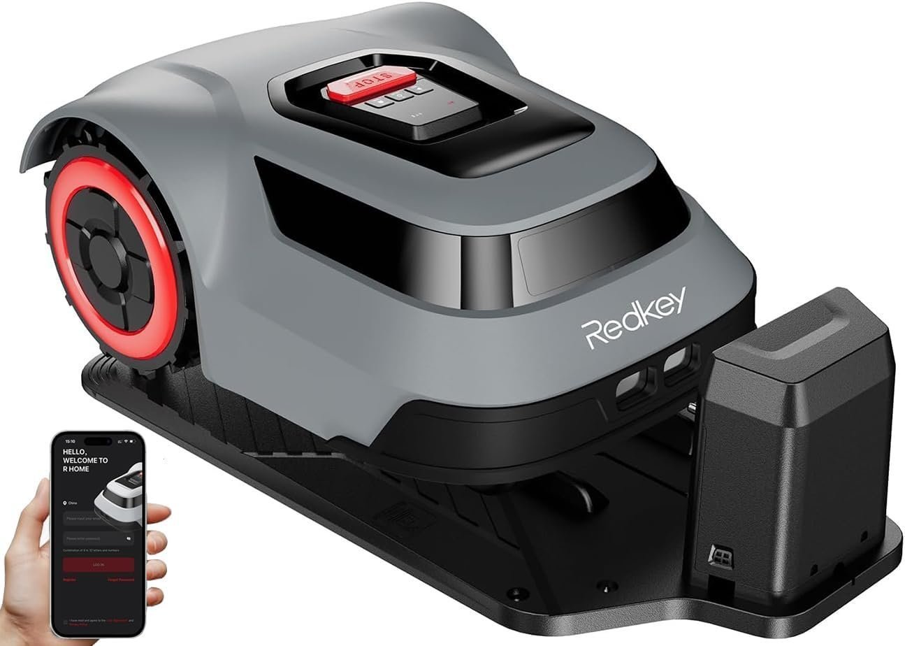 Redkey MGC1000 Robot Lawn Mower for 0.25 Acre with Auto Recharge - Image 10