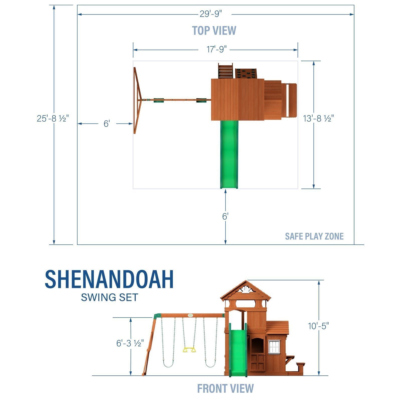 Shenandoah Swing Set - Image 3