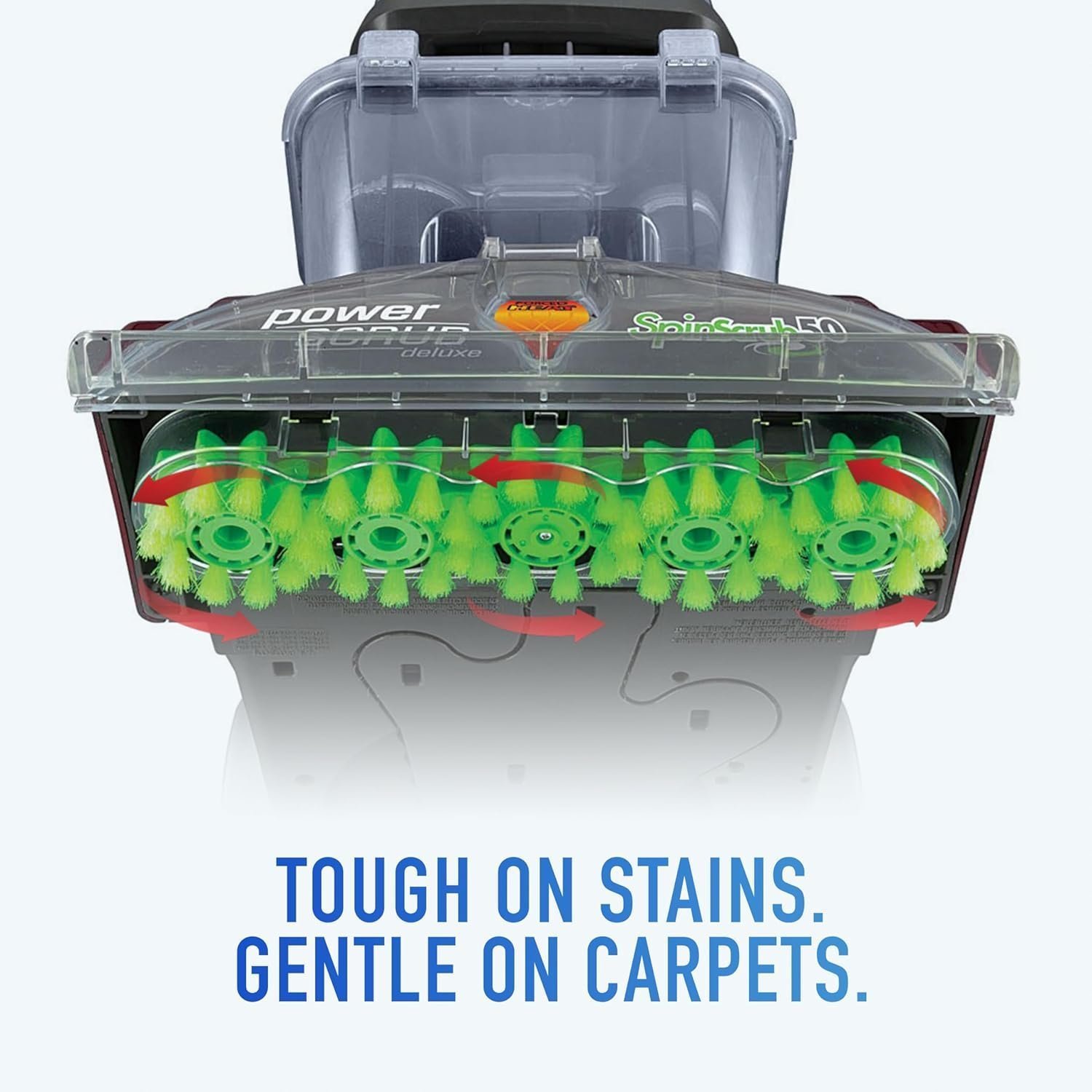 Hoover PowerScrub Deluxe Carpet Cleaner for Carpet & Upholstery with Tools - Image 12