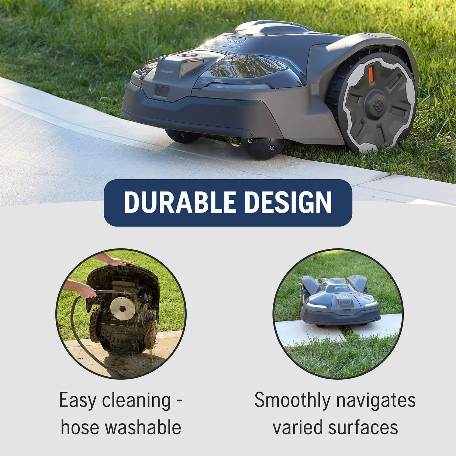 Husqvarna 440iQ Robotic Lawn Mower, 2 Acre, Wire-Free, Charging Station - Image 27