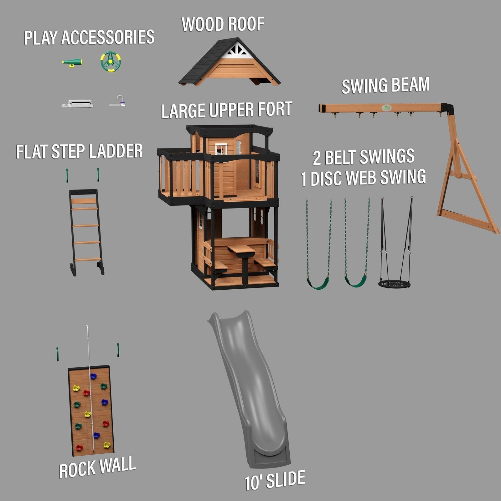 Canyon Creek Swing Set - Image 15