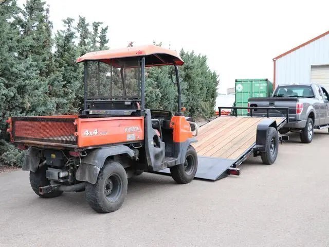7 X 14 Interstate Single Axle Tilt 7K Trailer - Image 3